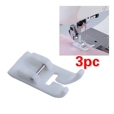 3pc Non-Stick Presser Foot Common Leather for Domestic Sewing Machine