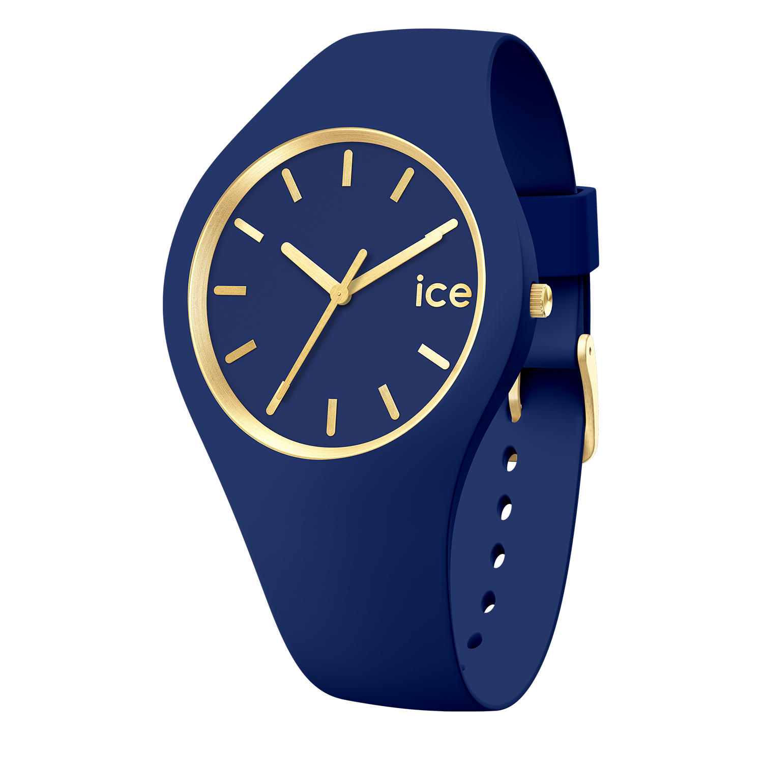 Ice-watch Ice Watch Ice Glam Brushed - Lazuli Blue Unisex's 020544 Silicone - One Size | Ice-watch Sale | Discount Designer Brands