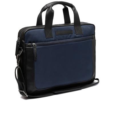 The Chesterfield Brand Aktentasche Nylon & Wax Pull Up Narvik Navy Herren Image