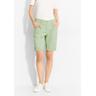 Bermudas CECIL Gr. 33, N-Gr, grün (raw matcha lime) Damen Hosen mit Stretchanteil