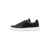 Sneaker HENRY STEVENS "Travis S1", Herren, Gr. 40, schwarz, Leder, casual, Schuhe, Halbschuh Leder handgefertigt, sportlicher Freizeitschuh Herren