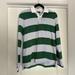 J. Crew Tops | J. Crew “J. Crew Always” Green And Blue Rugby Shirt, Size Small | Color: Blue/Green | Size: S