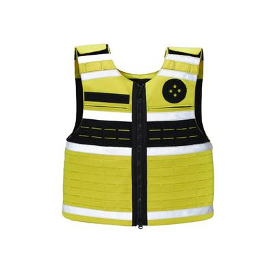 Ace Link Armor High Visibility Vest Carrier Yellow Medium B-CR-HIVIS-YEL-2-M