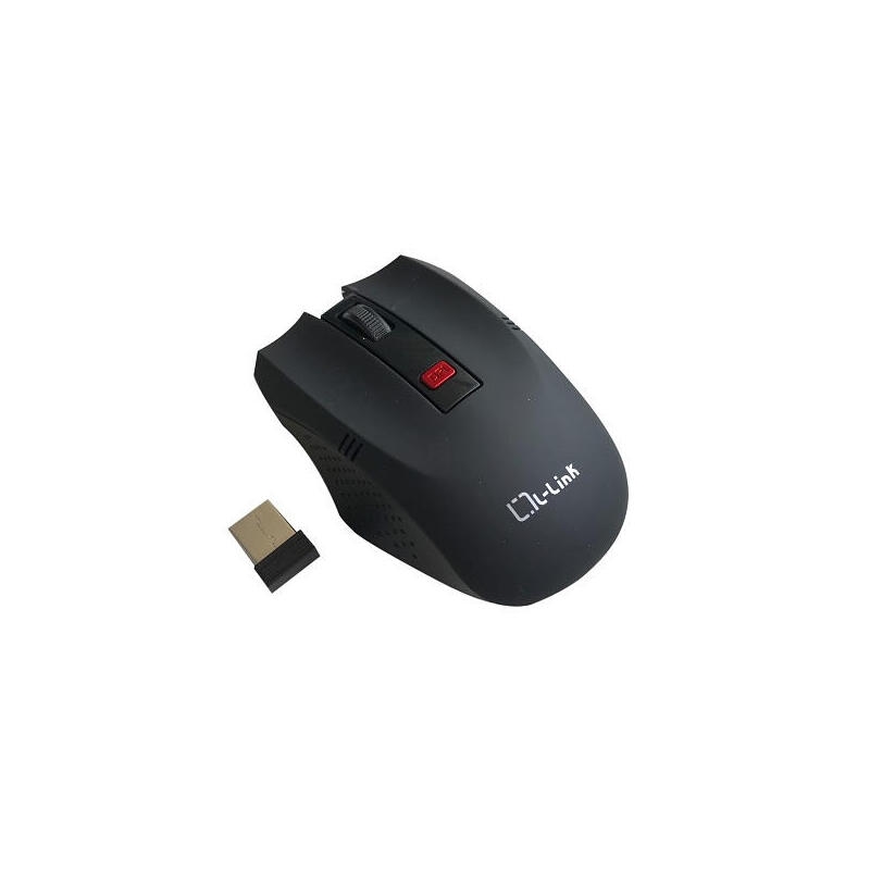 L-Link Ll-2095-N Drahtlose Maus Usb 1600Dpi Schwarz Image