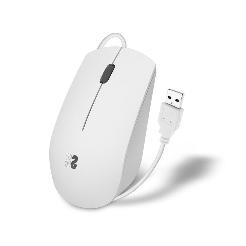 Maus Subblim Business Silent Maus bis zu 1200 dpi Weiß Image