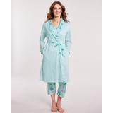 Appleseeds Women's Floral Roses Robe - Green - 2XL - Womens