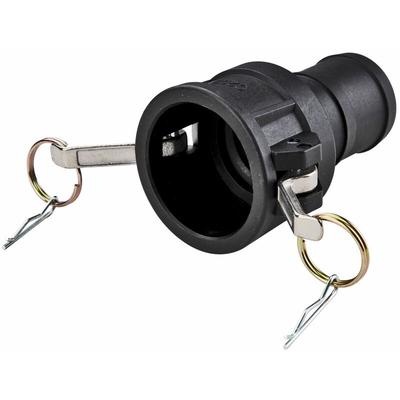 Stabilo-sanitaer - ibc Adapter Camlock DN50 x 55 mm Schlauchtülle pe Kunststoff für Tank Container Image