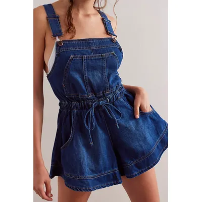 We The Free Midnight Interlude Shortall at Free People in Nocturne, Size: Large