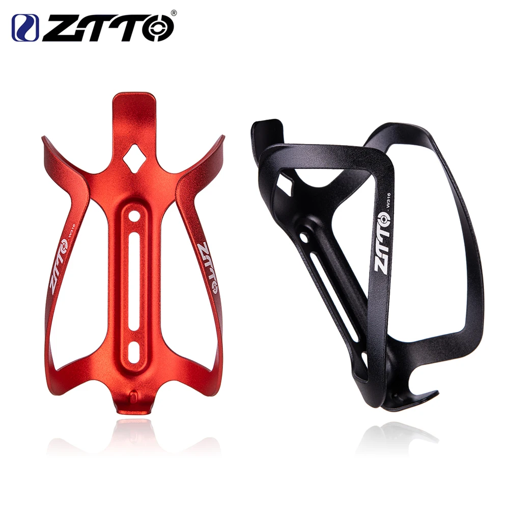 ZTTO W316 MTB Aluminium Legierung Fahrrad Wasser Flasche Käfig Ultraleicht Für Mountain Road Bike Radfahren Flasche Halter Image