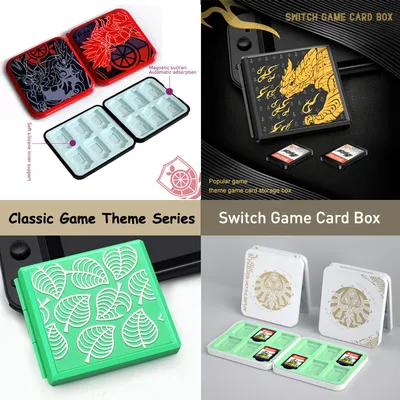 For Nintendo Switch OLED Hard Game Card Case Storage Box for Nintendo Switch / Switch lite Game