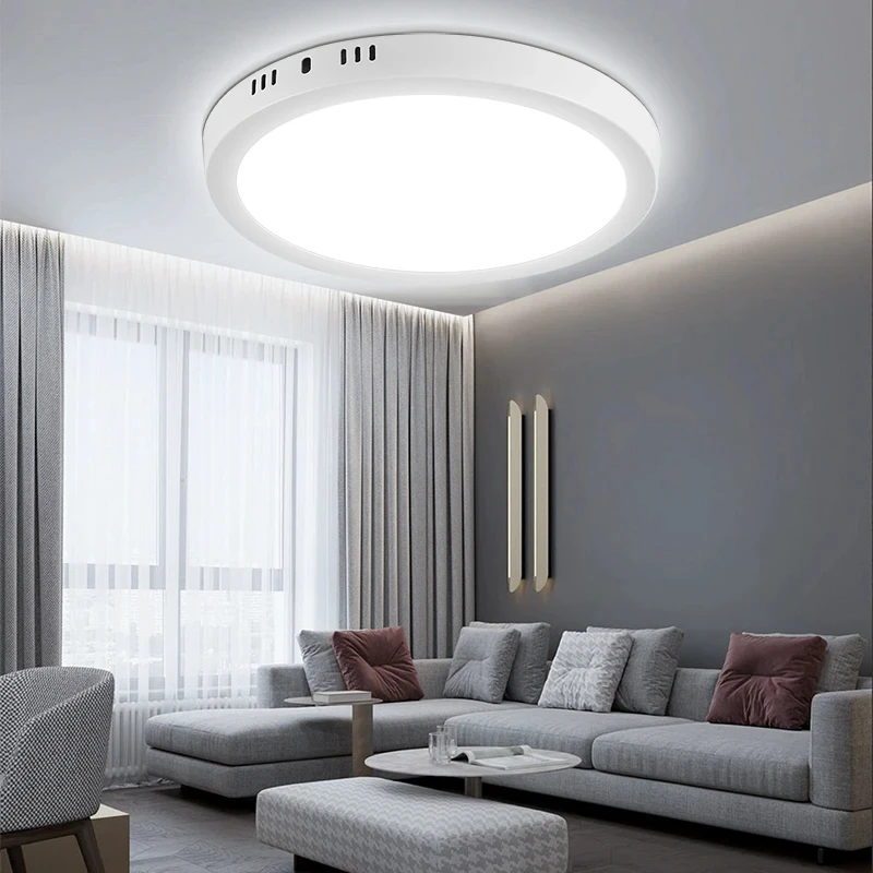 110V 220V Led-deckenleuchteUltradünne Panel Licht 10/15/20/30W Decke Lampe für Küche Licht Schlafzimmer Wohnzimmer Hause Beleuchtung