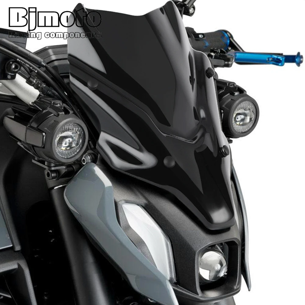 MT07 FZ07 Moto Parabrezza Parabrezza Per Yamaha MT-07 FZ-07 MT07 FZ07 MT FZ 07 2018 -2024 2023 2022 2021 20 Vento Deflettore