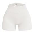 Per donna Shorts da Palestra Shorts da yoga Shorts da allenamento Vita Alta Yoga Allenamento in Palestra Pilates Pantaloncini Caffè leggero Bianco Blu Gli sport Abbigliamento sportivo Elasticizzato