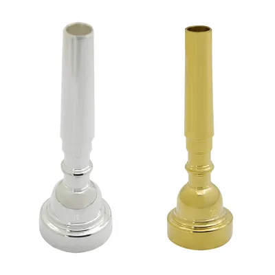 Trumpet Mouthpiece 3C/5C/7C Brass Instrument Accessories Trumpet Bugle Horn Metal Mouth Replacement