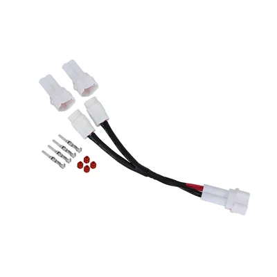 Power Outlet SPLITTER DC TWIN SET For Yamaha FZ6 MT07 FZ07 FZ09 MT09 Tracer SP XSR700 XSR900 YZF-R1