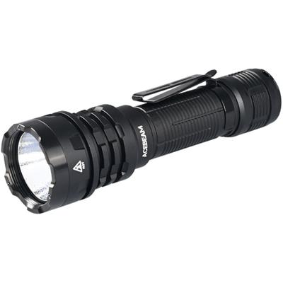 Acebeam Defender P17 LED Tactical Flashlight Li-Ion Battery 4900 Lumen Black 147x41x26mm P17 Black