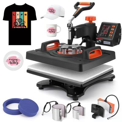 Heat Press Machine 12 x 15 inch, 9 in 1 Professional Heat Press Machines