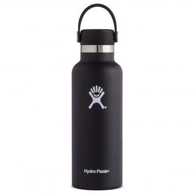 Hydro Flask - Standard Mouth with Standard Flex Cap - Isolierflasche Gr 532 ml schwarz/grau Image
