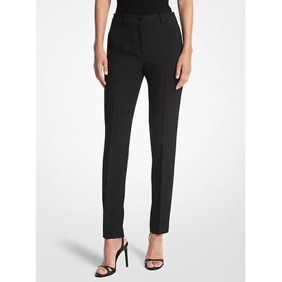 Michael Kors Samantha Double Crepe Sablé Pants Black 2