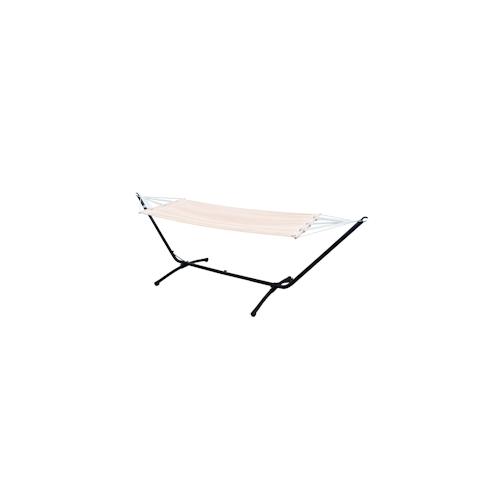 AMANKA Outdoor Hängematte mit Gestell - 310cm Hängemattengestell 190x80 Stabhängematte