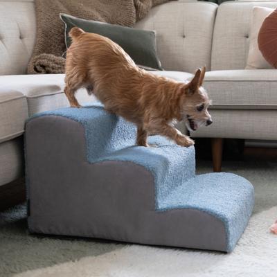 Dubb Pet Steps - Soft Foam Stairs for Cats and Dogs - 3 Stairs & 4 Stairs