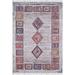 Gray 75 x 51 x 1 in Area Rug - Bungalow Rose Libi Oriental Machine Woven Cotton Area Rug in Cotton | 75 H x 51 W x 1 D in | Wayfair