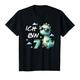 Kinder 7 Geburtstag Junge Mädchen Geschenke 7 Jahre Alt Cooler Dino T-Shirt