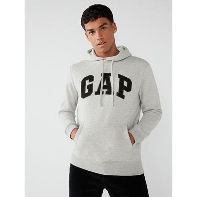 Gap Grey Pullover Arch Logo Hoodie