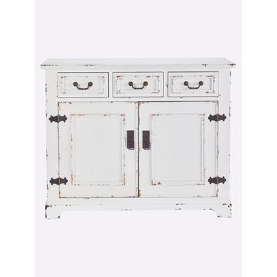 Kommode HEINE HOME, weiß (weiß, gewischt), B:95cm H:77cm T:33cm, MDF, Sideboards Image