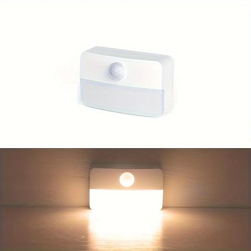LED-Nachtlicht mit Bewegungsmelder, LED-Nachtleselicht für den Innenbereich, batteriebetriebenes Nachtlicht mit Bewegungsmelder für den Innenbereich für Schlafzimmer, Küche, Treppe, Flur, Büro
