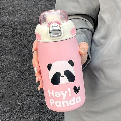 Cute Panda Insulated Bottle, 655ml Drinking Bottle, Great Christmas Halloween Thanksgiving Day Gift, New Year's Gift, Valentine's Day Gift