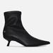 Hilda Faux Leather Heeled Boots