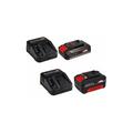 Batteria 18V + Caricabatteria per utensili einhell starter kit EINHELL - Batteria 4.0Ah