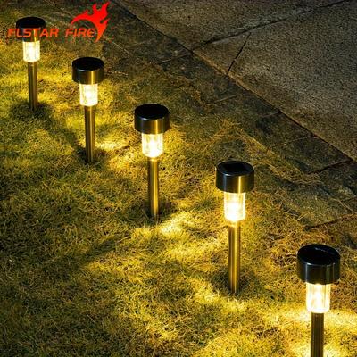 TEMU 10/ Sets Of Solar Path Lights - Stainless Steel Led Landscape Lighting - Very Suitable For Decorating , , ,, And!