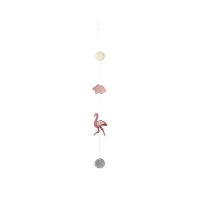 nordic coast company Wandgirlande Small Jersey Flamingo
