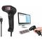 Lettore codice a barre barcode scanner con cavo usb pistola laser Q-A202