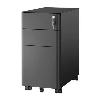 Mount-It! Slim Rolling File Cabinet with 3 Drawers...