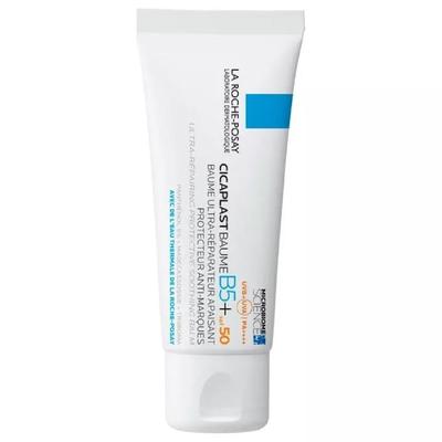 La Roche-Posay - Cicaplast Baume B5+ LSF 50: Hautberuhigender und regenerierender Wundbalsam mit Lichtschutzfaktor 50 Wundheilung 40 ml Weiss