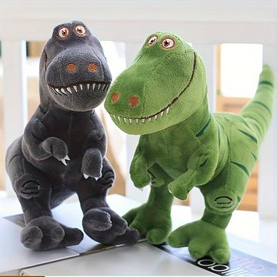 TEMU 15.7 Inches Stuffed Dinosaur Animal Plush Toys, -rex Tyrannosaurus Animal Stuffed Plush Toy, Super Soft Cute Cuddly Pillow Cushion, Rex Stuff Dolls Gifts Christmas Gift