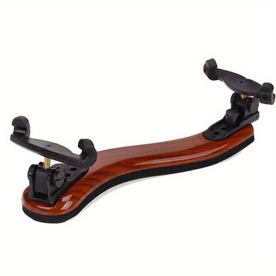 TEMU Adjustable Maple Wood Violin Shoulder Rest: Enhance Your Violin Playing Comfort & Performance