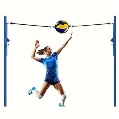 TEMU 1pc Adjustable Volleyball Training Device, For Spiking And Passing Practice, Jumping Exercises