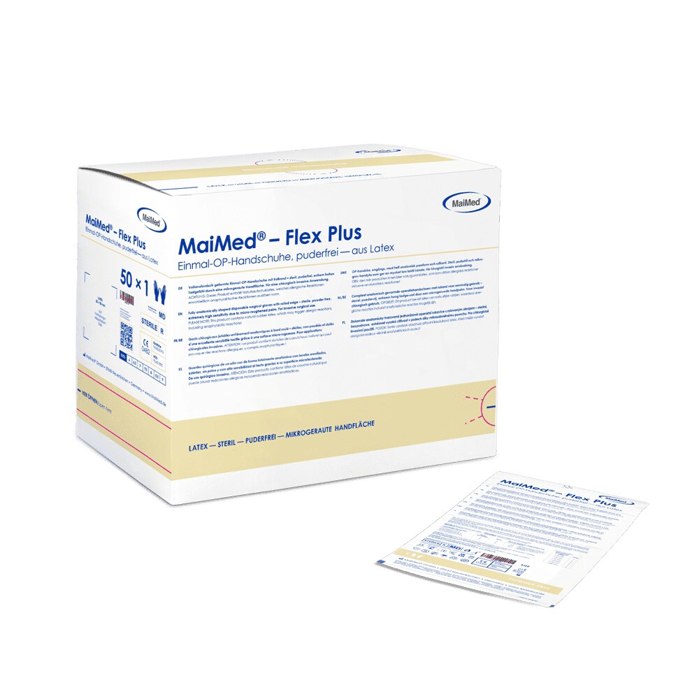 MaiMed-Flex Plus puderfrei,steril, Größe 8 Image
