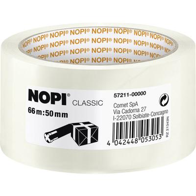 57211 Packband Transparent (l x b) 66 m x 50 mm 1 St. - Nopi