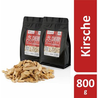 Bbq-toro - Kirsche Räucherchips 800 g, Smokerchips für Gasgrill, Smoker, Grillchips, Grillzubehör Image