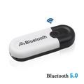 Adattatore ricevitore Wireless Bluetooth 5.0 adattatore per dongle USB Audio AUX per auto jack da 3,5 mm per kit altoparlanti per auto per cuffie