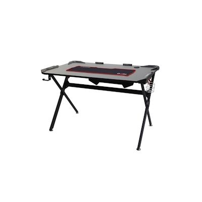 Mendler Schreibtisch HWC-F11, Computertisch Jugend-Schreibtisch, Gaming 120x75cm schwarz Image