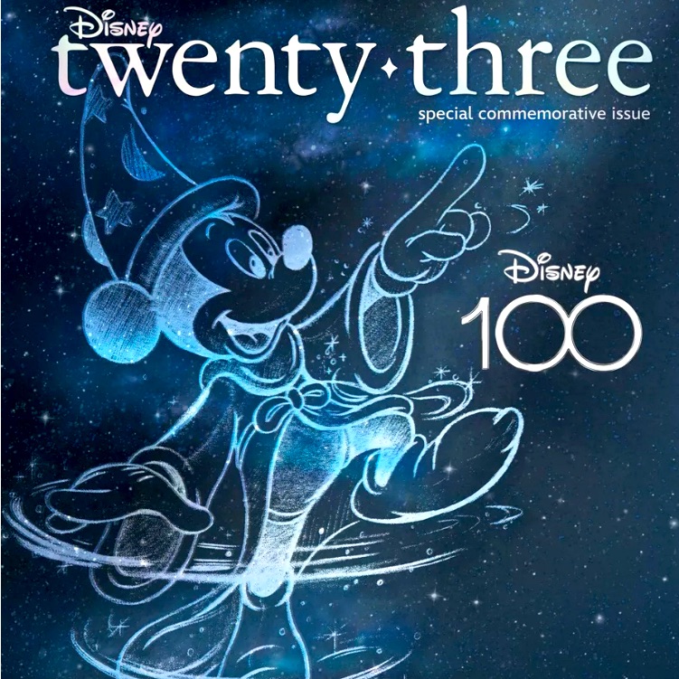 Disney Other | Disney D23 Magazine Disney 100 Fall 2023 Commemorative Issue New Sealef | Color: Blue | Size: Os