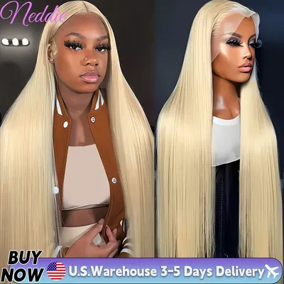 Blonde Wig Straight 613 Hd Lace Frontal Wig 13X6 13X4 Transparent Brazilian Straight Lace Front Wigs