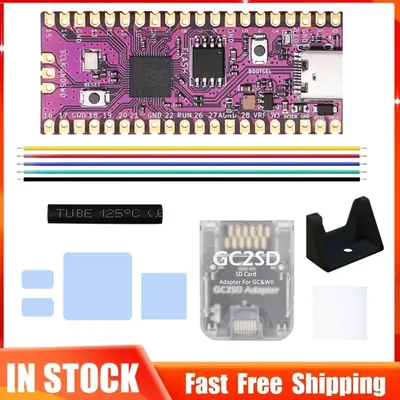 19 Kit Pi Pico Board Picoboot IPL Replacement Modchip and SD2SP2 Adapter Card Reader For Nintendo