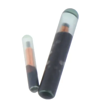 125KHZ/134.2KHZ 2.12*12mm/1.25*7mm Microchip Animal RFID Tag With EM4305 Chip ISO11784/5 FDX-B For